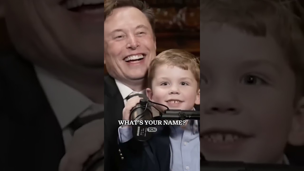 Elon Musk's Son Crashes the Interview