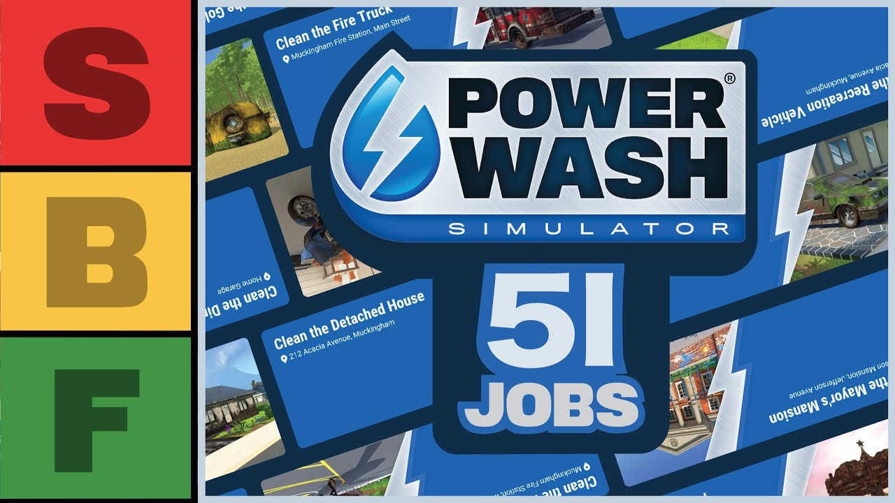 Я сыграл и оценил КАЖДУЮ работу в PowerWash Simulator, так что вам не придется...