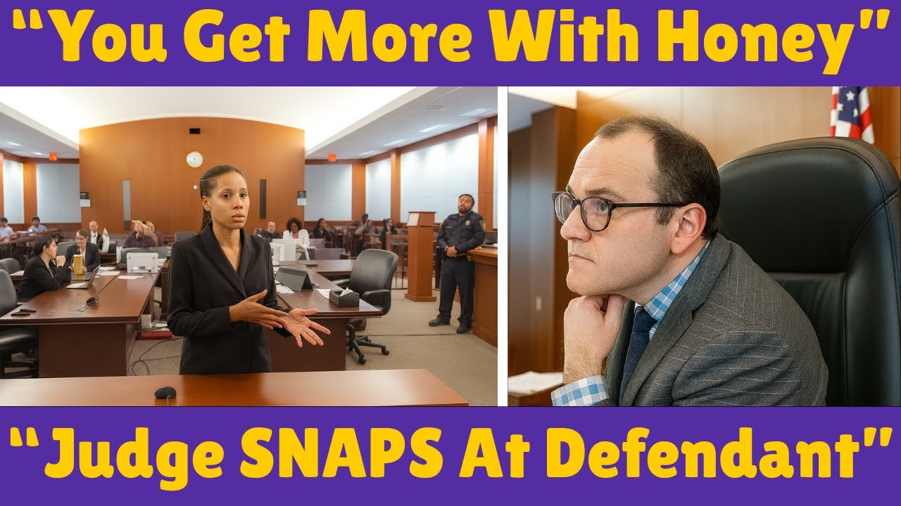 &lsquo;You Get More With Honey&rsquo;: Judge Fleischer SNAPS At Emotional Defendant | Courtroom Reality Check