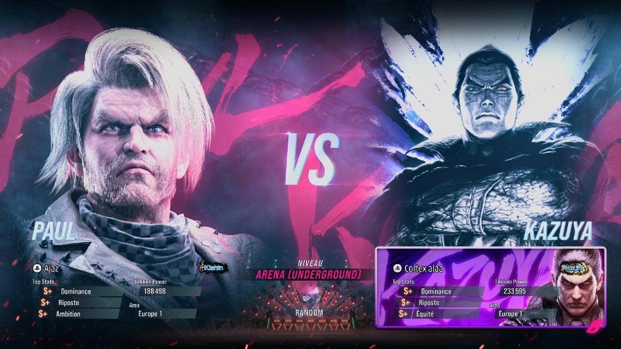 TEKKEN 8 (SEASON2) Cortex alaa (Kazuya) vs (Paul) Ajaz Ranked