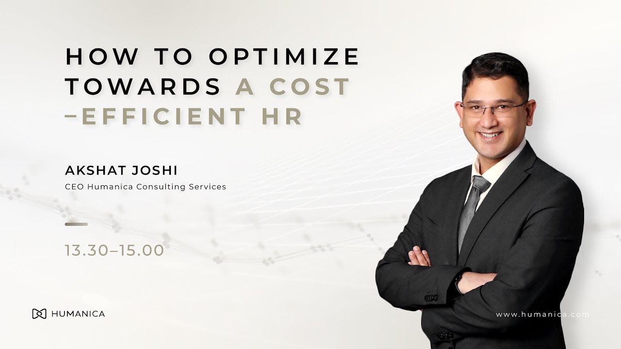 How to optimize towards a cost - Efficient HR | Webinar