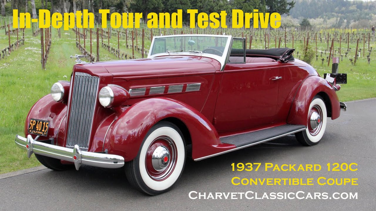 1937 Packard 120C Convertible Coupe   Charvet Classic Cars