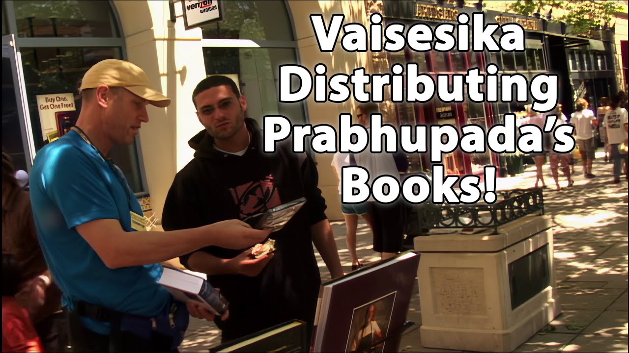 Distributing Prabhupada’s Books! -- Vaisesika Prabhu