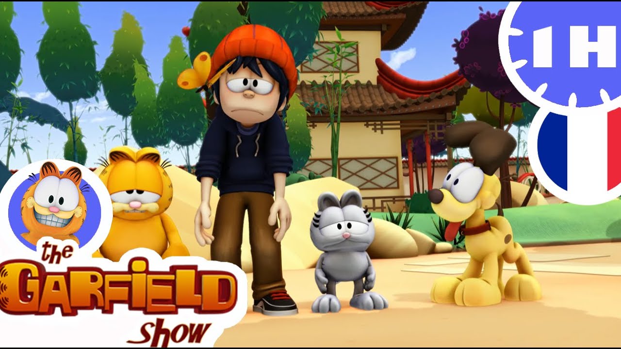 😸Escapade dans les quartiers de Chine !🏯 COMPILATION GARFIELD FR