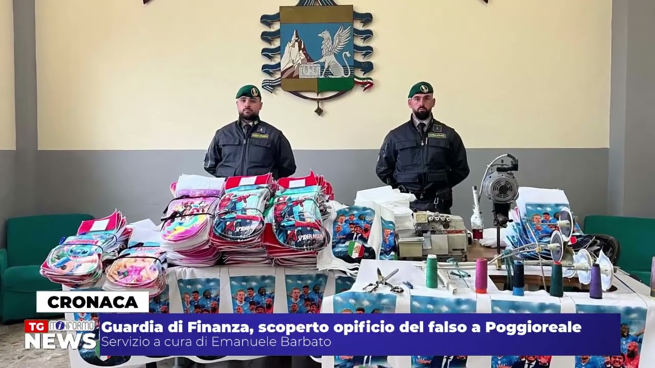 GdiF, scoperto opificio del falso a Poggioreale: sequestrati tremila prodotti