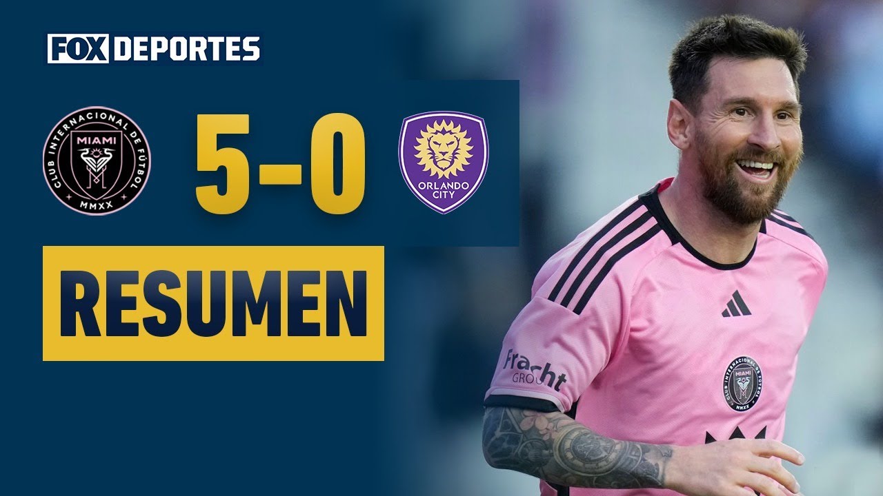 Goleada de Messi y Amigos 🤝 | Inter Miami 5-0 Orlando City | MLS en FOX | 2 de marzo