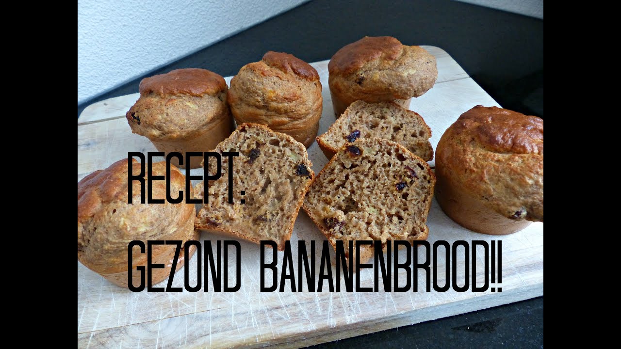 Gezonde Bananencake / Bananenbrood!