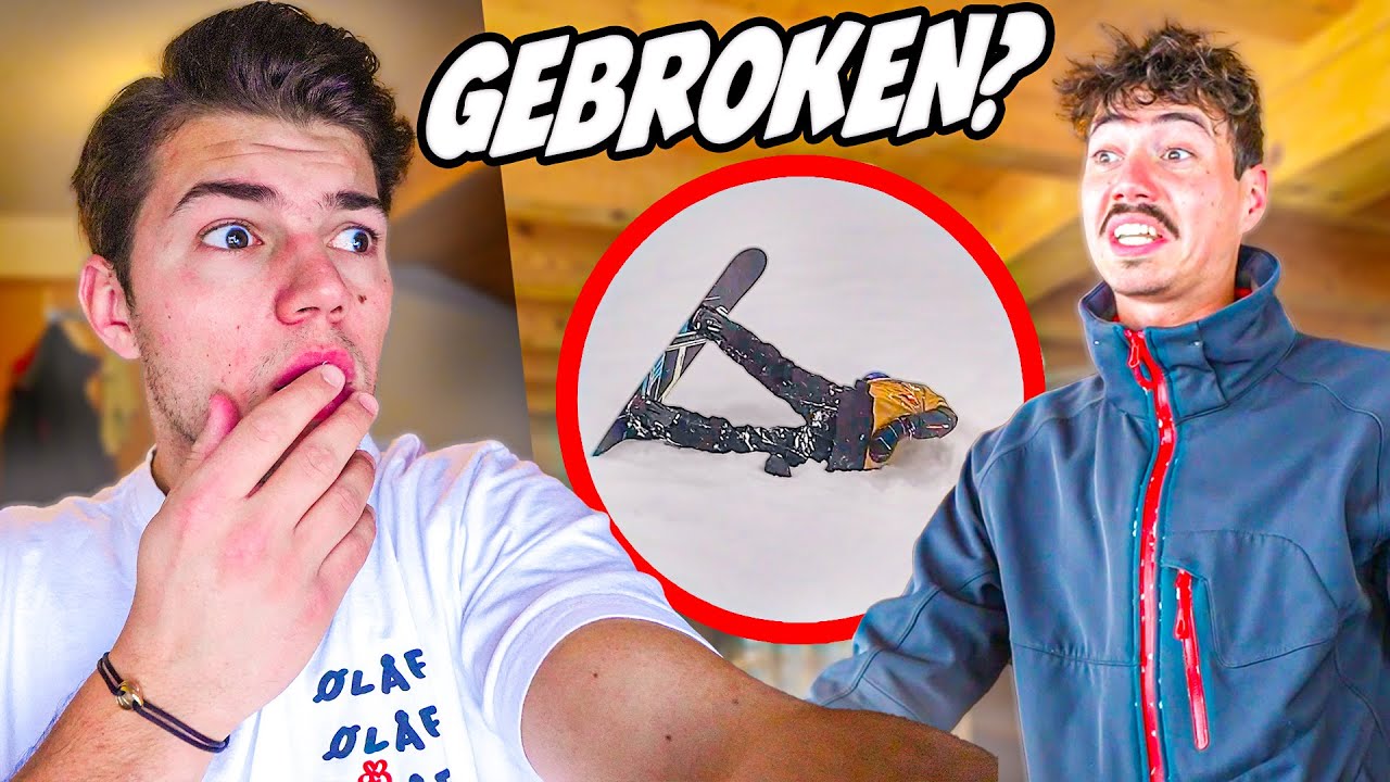 NIEK IS KEIHARD GEVALLEN & KAN NIET MEER LOPEN!