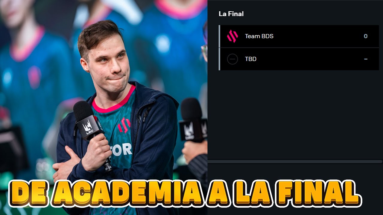 DE PENSAR EN RETIRARSE A JUGAR LA FINAL DE LA LEC! BDS Crownie entrevista despues de ganar 3-0 a VIT