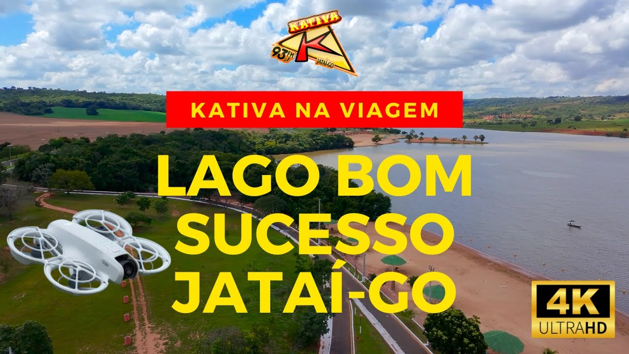 DJI Neo - Teste voo sobre a água! LAGO BOM SUCESSO - JATAÍ - GOIÁS - KATIVA NA VIAGEM - KATIVA NO AR