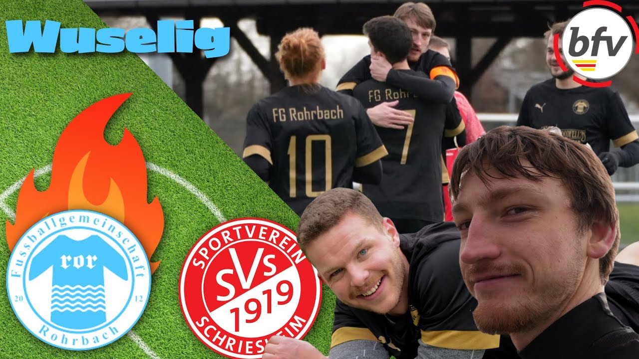 Highlights SV Schriesheim vs. FG Rohrbach | Testspiel Heidelberg/Mannheim 
