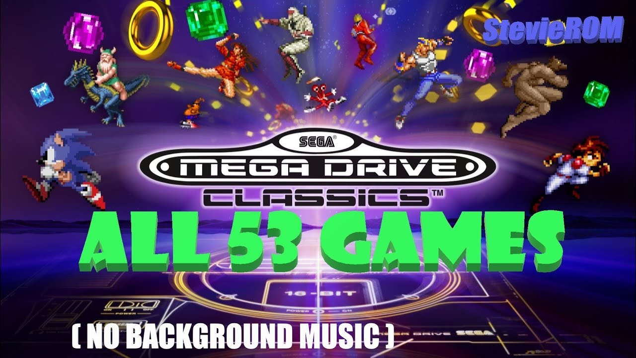 Sega Mega Drive Classics for Switch/PS4/Xbox One (Without Background Music)