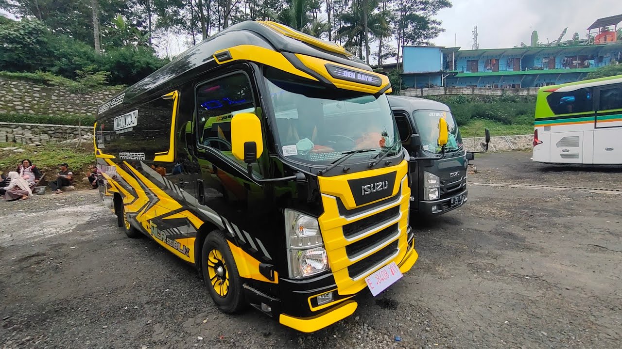 New ISUZU ELF GIGA NLR 55 BLX  EURO 4 suara mesin nyaris tak terdengar
