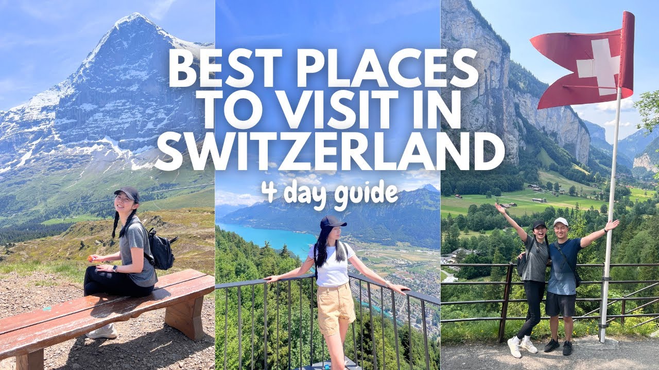 4 DAYS IN SWITZERLAND - Best Scenic places to Visit 🇨🇭 Ultimate Itinerary & Travel Guide
