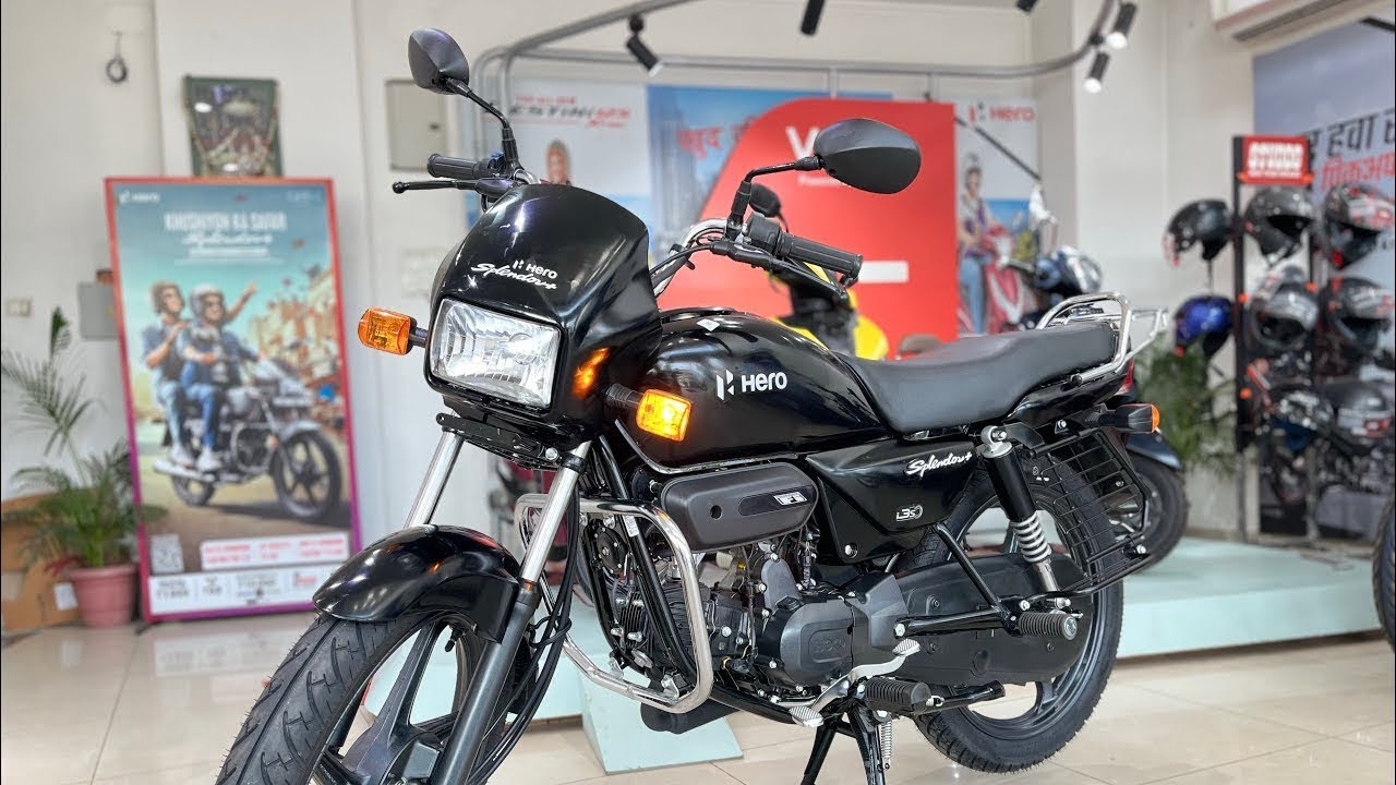 Hero Splendor plus 2026 model ✅ all black on road price |full review 🔥finance details OBD2B Model👌