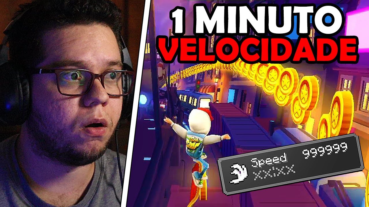 Subway Surfers mas A CADA MINUTO A VELOCIDADE AUMENTA