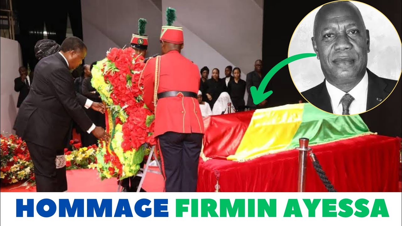 🇨🇬 Émotion nationale | Le Président Denis Sassou-Nguesso rend un dernier hommage à Firmin Ayessa