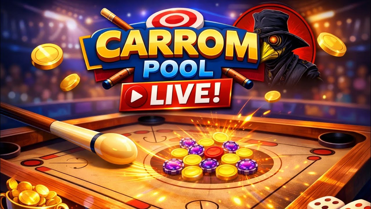 Lufy is Live 💫 Carrom pool 🇮🇳