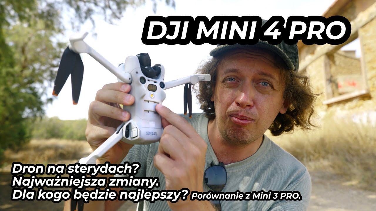 Nowy lekki dron DJI MINI 4 PRO | Tego tu jeszcze nie grali