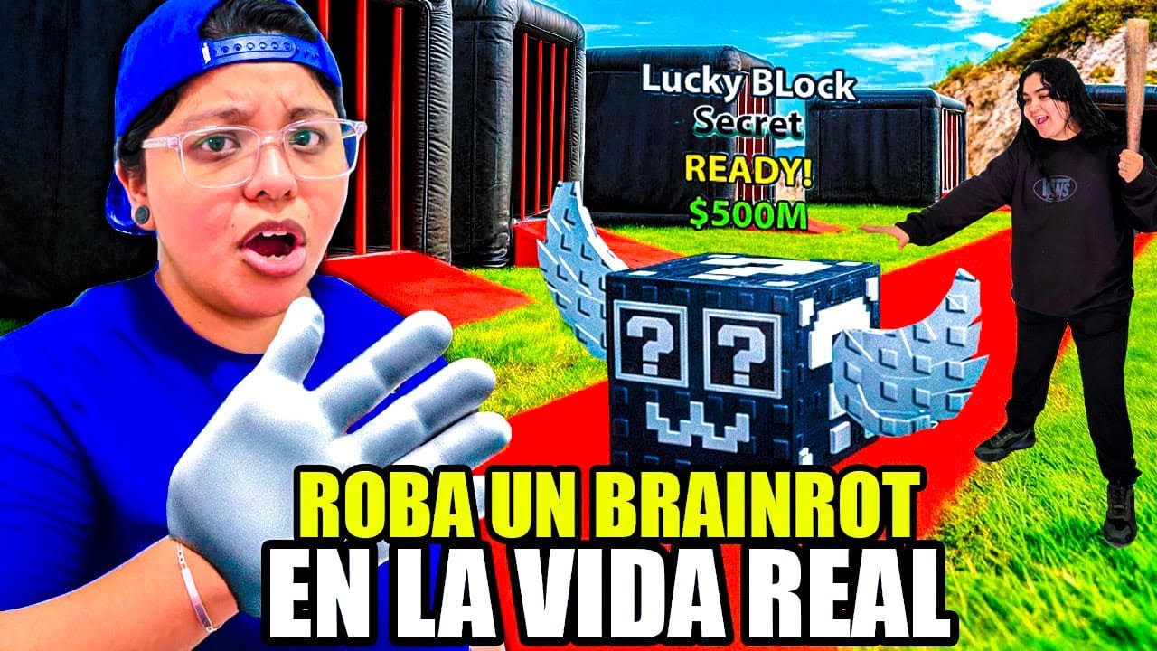 JUGAMOS ROBA UN BRAINROT EN LA VIDA REAL 😱 | STEAL A BRAINROT REAL | Pathofail