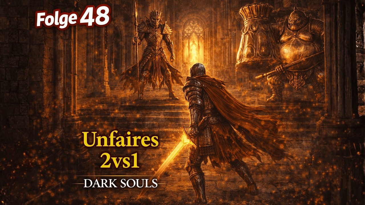 Dark Souls [Blind] #048 - Ein unfaires 2vs1?!