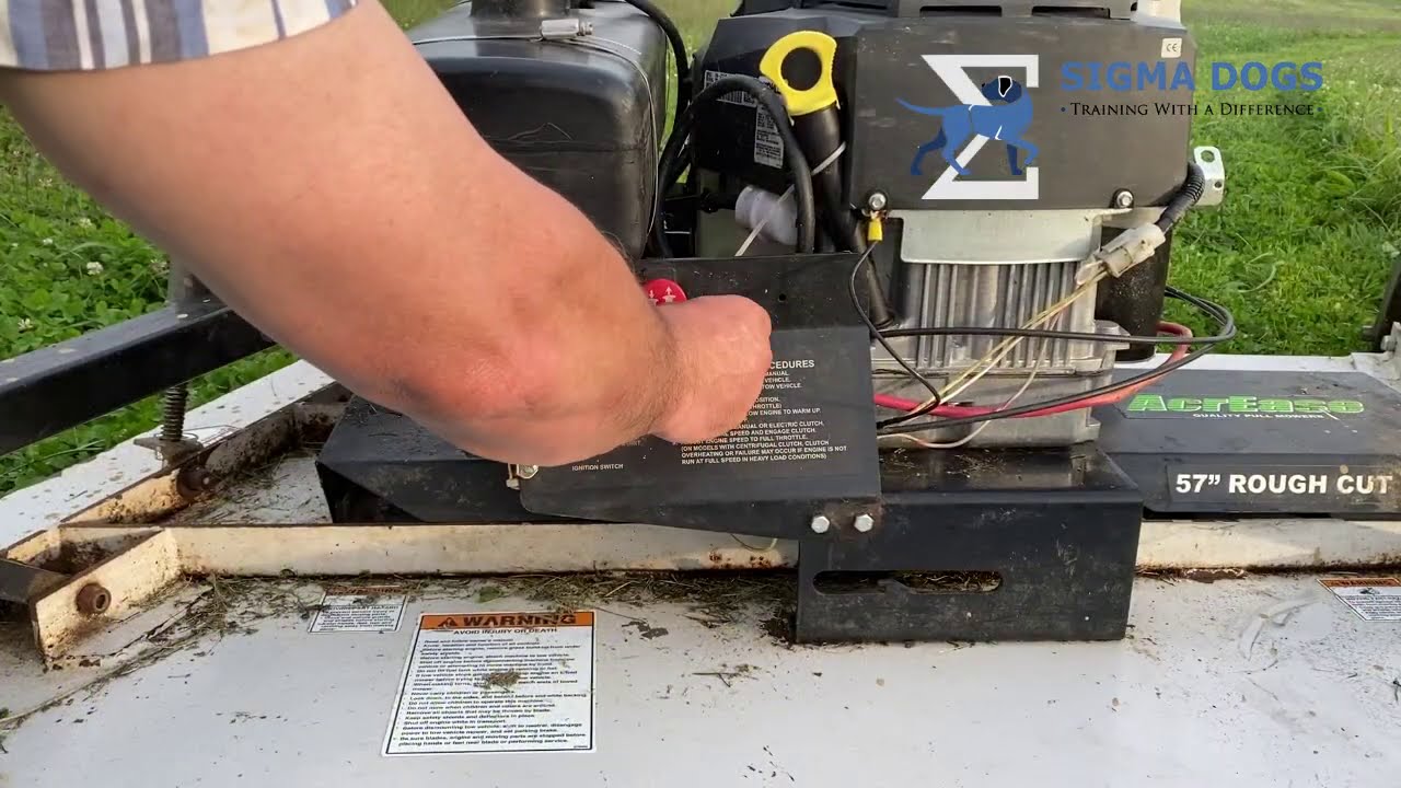 Kunz Engineering Rough Cut Replace 23 HP Briggs with 25 HP Koehler