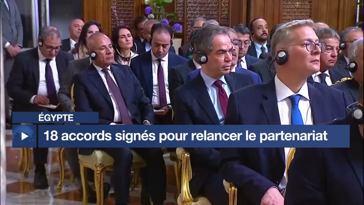 Egypte : 18 accords signés  pour relancer le partenariat avec la Turquie