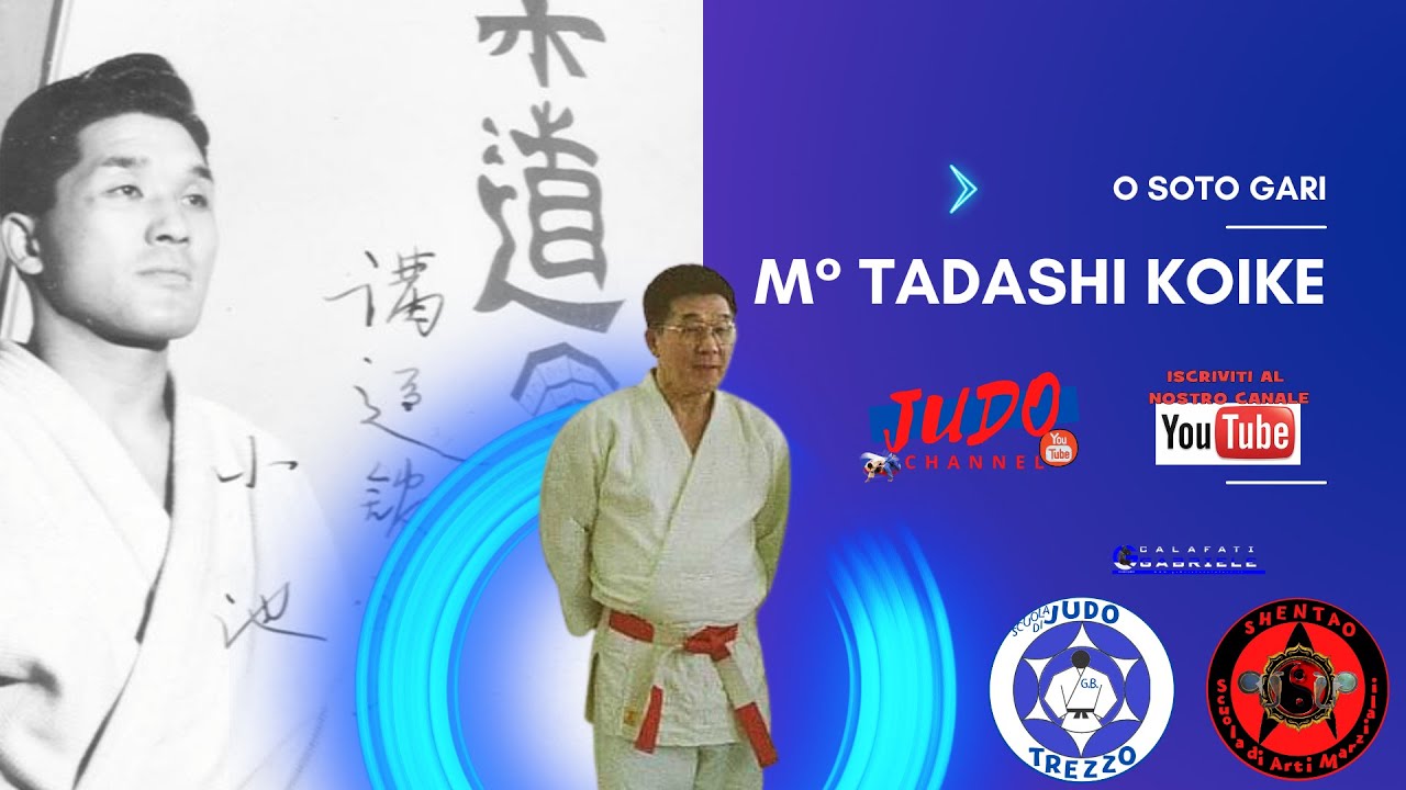 Judo Time: M° Tadashi Koike - O Soto Gari