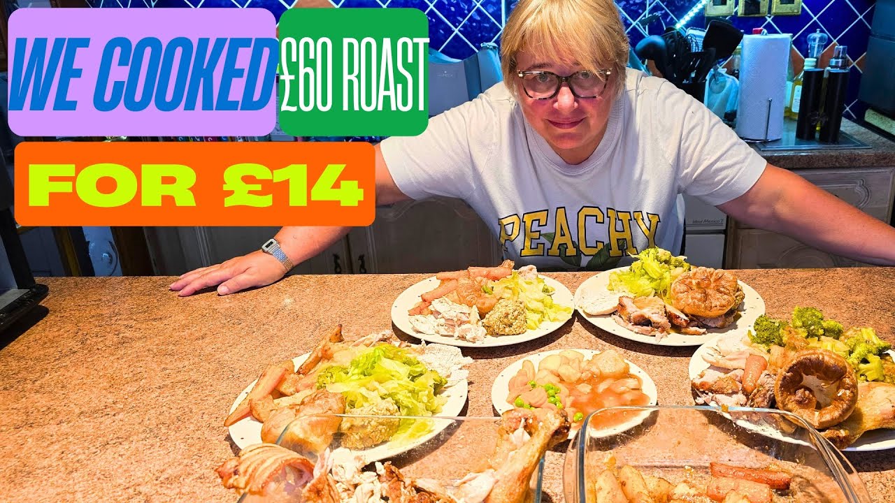 Can We Beat a £15 Carvery at Home? Full Roast for 4 vs £2.75 Ready Meal Challenge! 🍽️