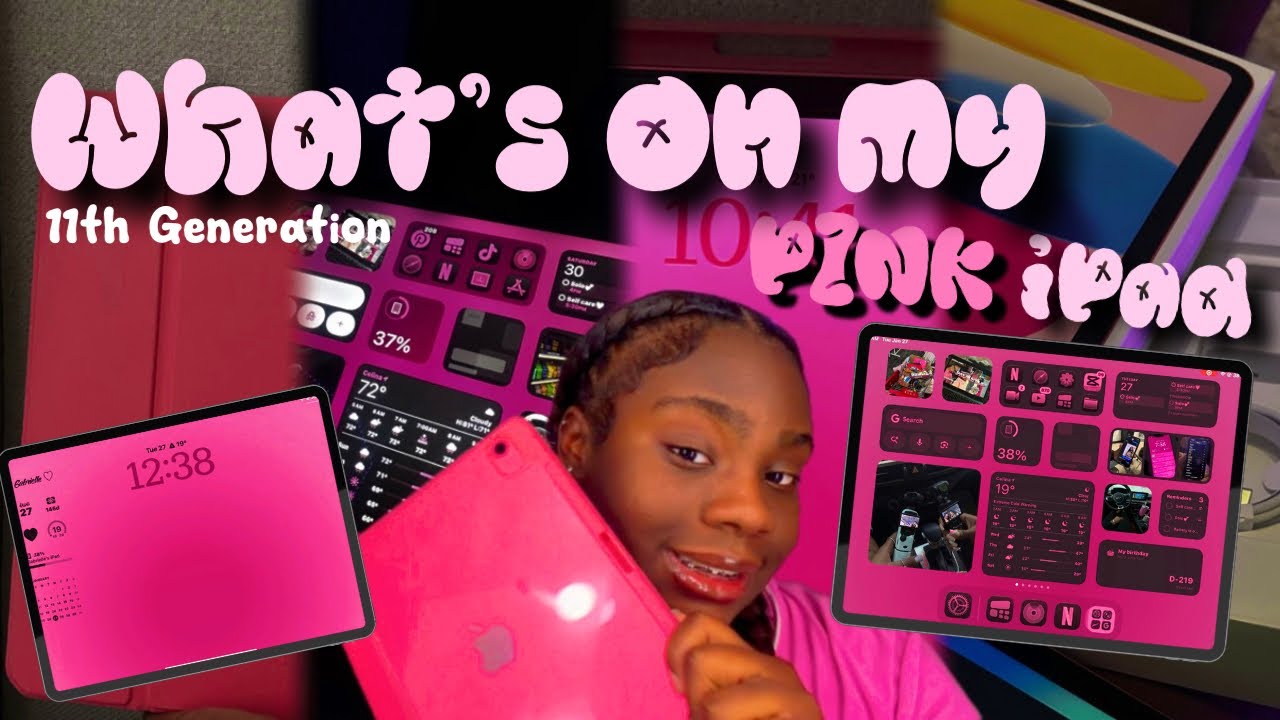 WHAT’S ON MY PINK IPAD (11th GENERATION)🎀