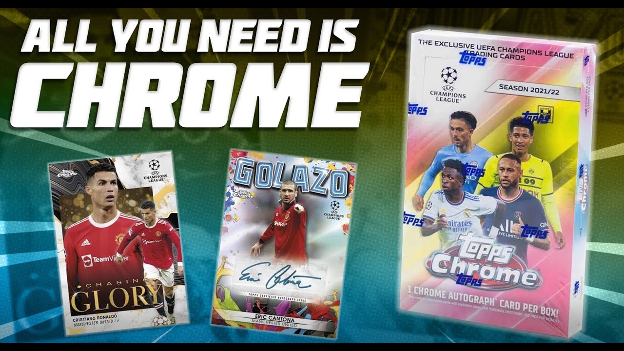 Fun rip !! | 2021-2022 Topps Chrome UEFA Champions League Hobby box