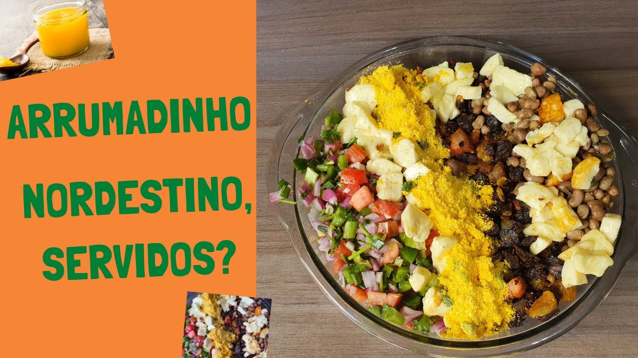 Como fazer uma RECEITA DE ARRUMADINHO NORDESTINO. UM PRATO MARAVILHOSO!