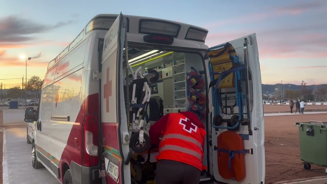 Simulacro de emergencia en el Bahrain Victorious Nuevo Arcángel