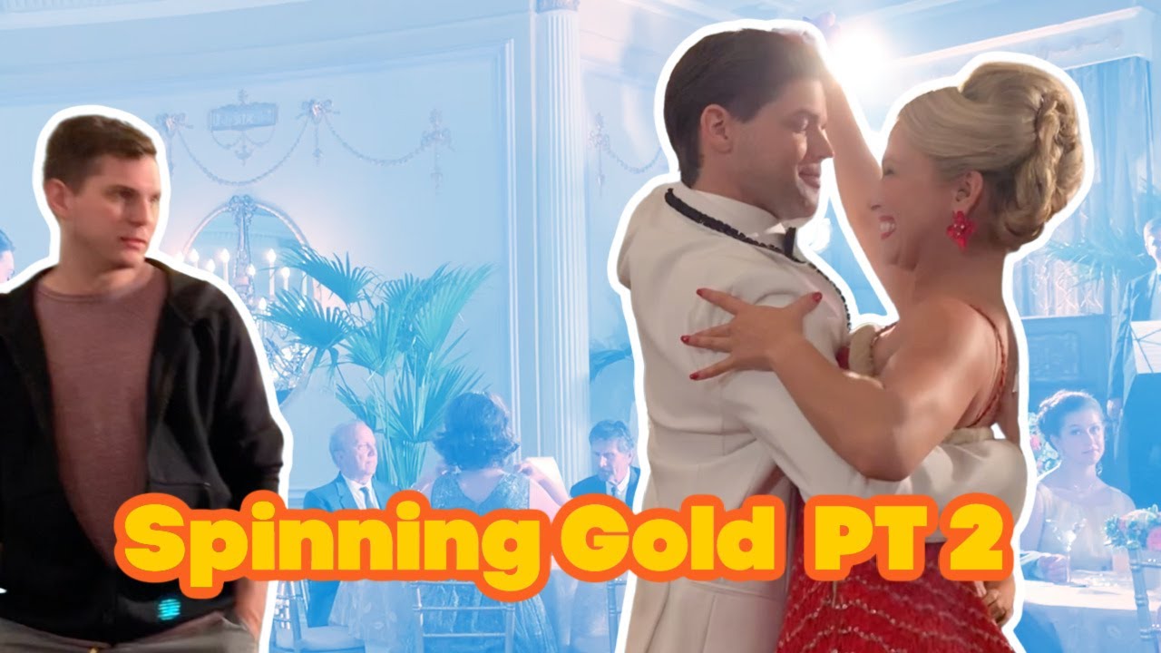 BTS: Spinning Gold film pt 2 / Jeremy Jordan Dancing