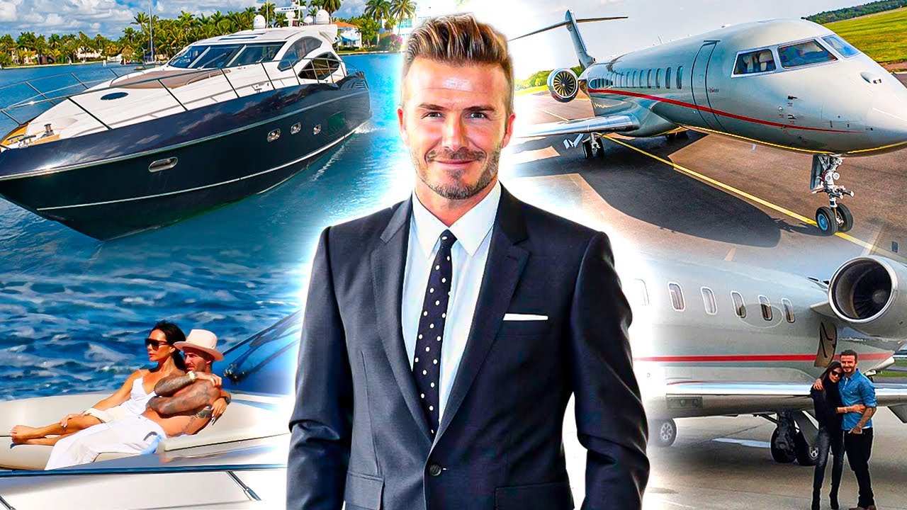 ASSIM VIVE DAVID BECKHAM, O EX-JOGADOR DE FUTEBOL MAIS RICO DO MUNDO