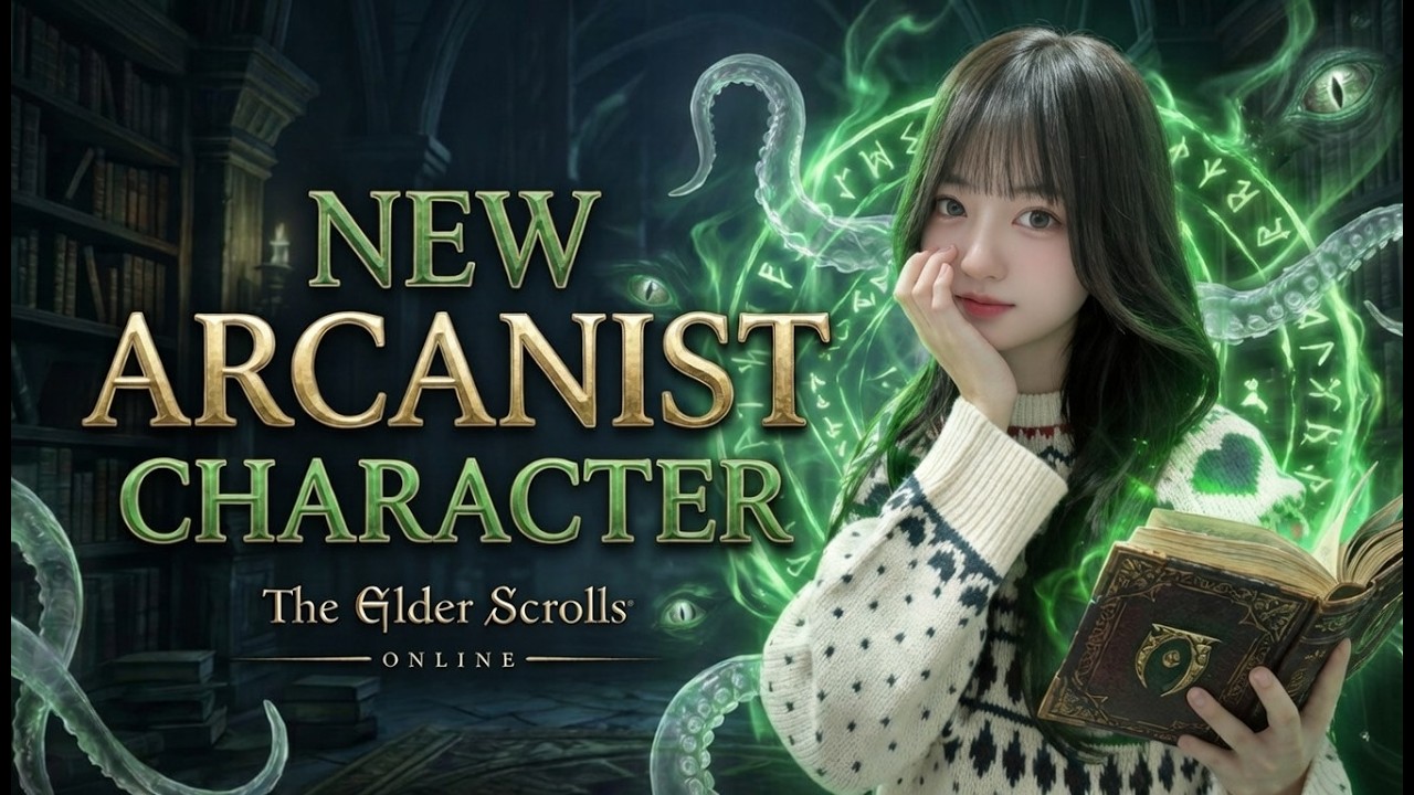 The Elder Scroll Online: New Arcanist Character part 3