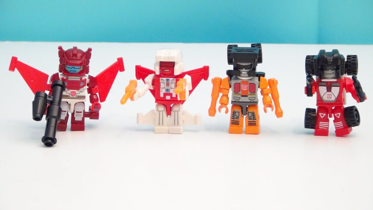 TRANSFORMERS KRE-O COMPUTRON TECHNOBOTS MICRO CHANGERS COMBINERS BUILD VIDEO