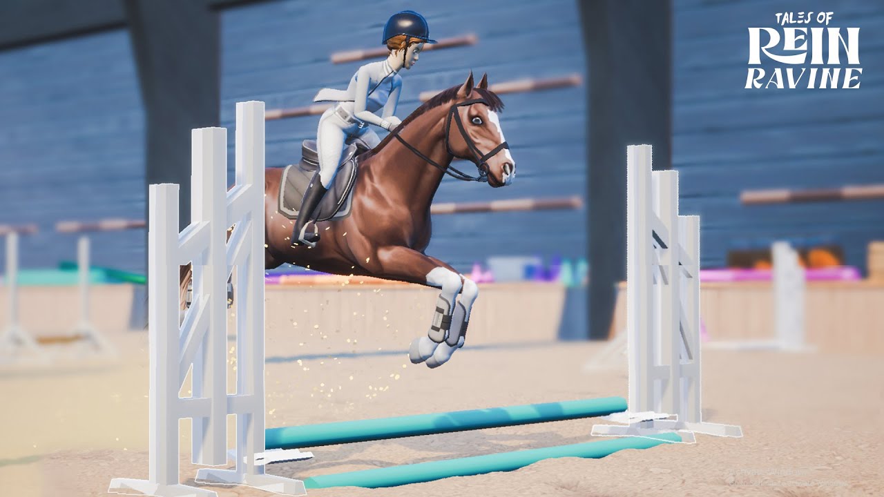 CAVALETTI riding lesson! | Rein Ravine NEW HORSE GAME DEMO