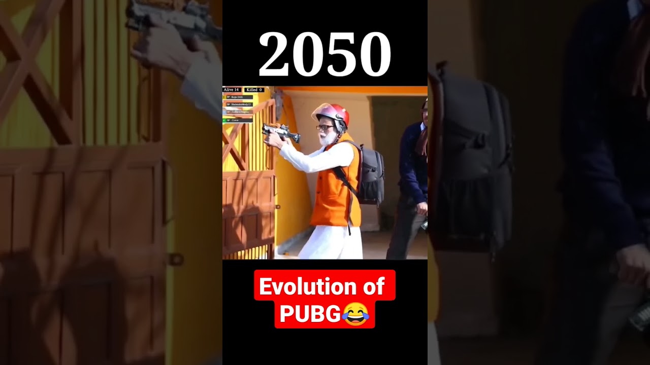 Evolution of PUBG (1991-2050) New Video #shorts #evolution #technogamerz