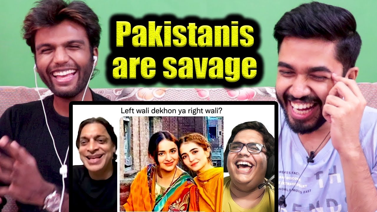 PAKISTANIS ARE SAVAGE ft. @Shoaib Akhtar [Reaction]
