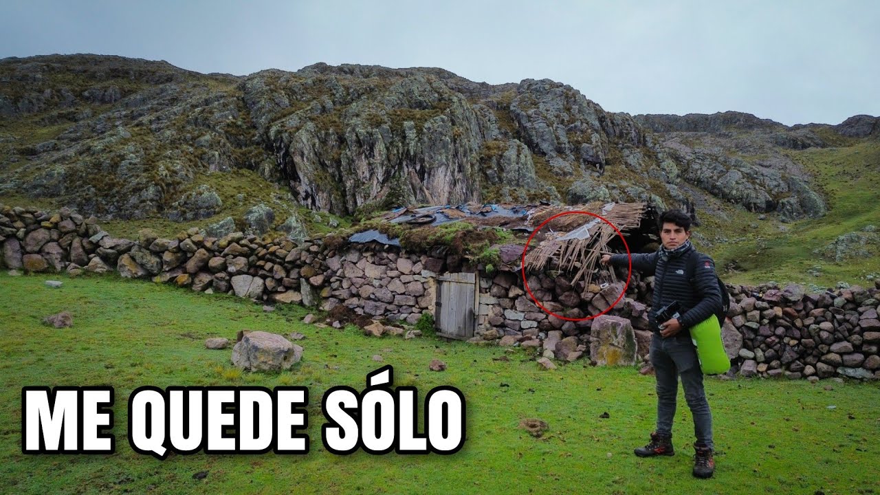 Me quede VIVIENDO SÓLO en un CHOZA ABANDONADA en medio de la nada | Junin_Perú