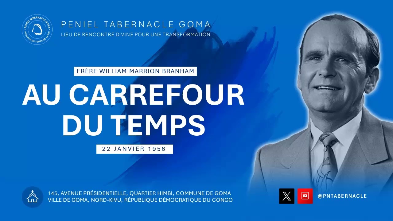 56-0122 — Au carrefour du temps | Frère William Branham