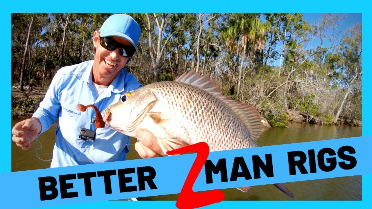 The Best ZMan DieZel Minnowz Rig - Snakelockz for Mangrove Jack