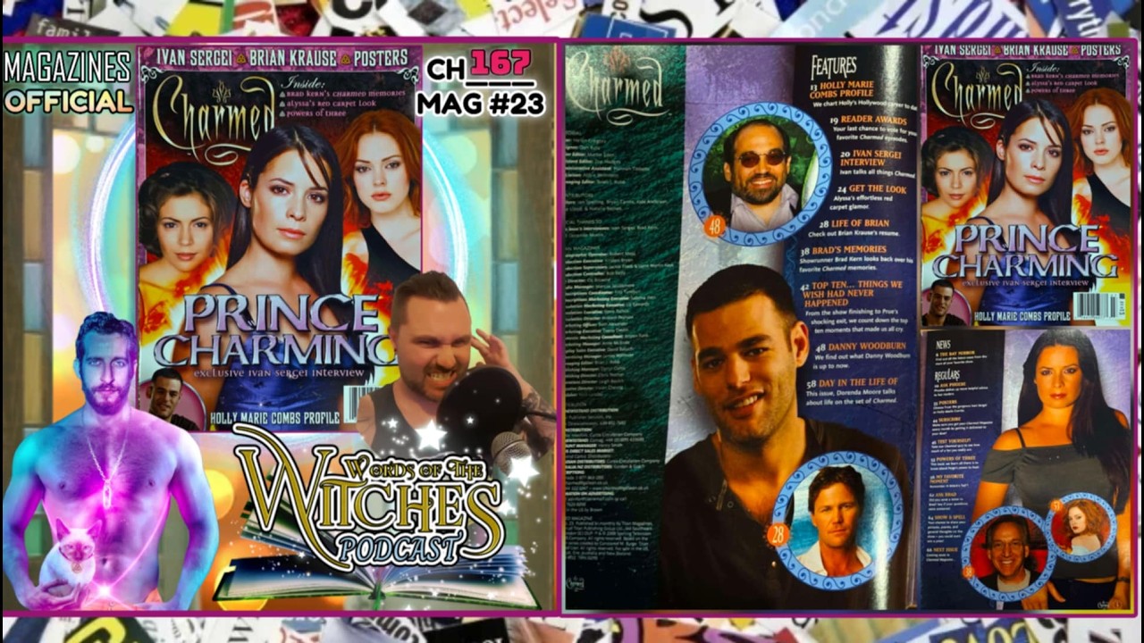 Episode 167: Charmed Magazine #23 (Prince Charming) - Words of the Witches Podcast
