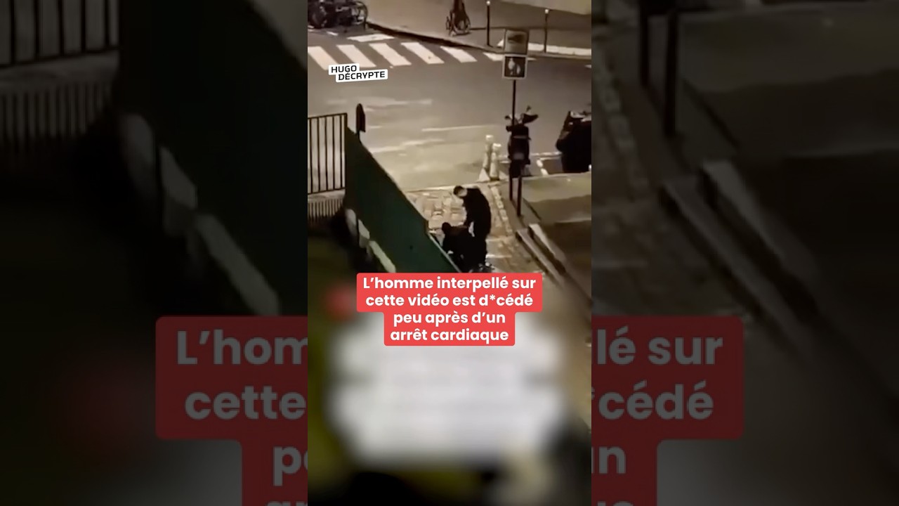 Un homme a &eacute;t&eacute; interpell&eacute; et est d&eacute;c&eacute;d&eacute; peu apr&egrave;s d&rsquo;un arr&ecirc;t cardiaque