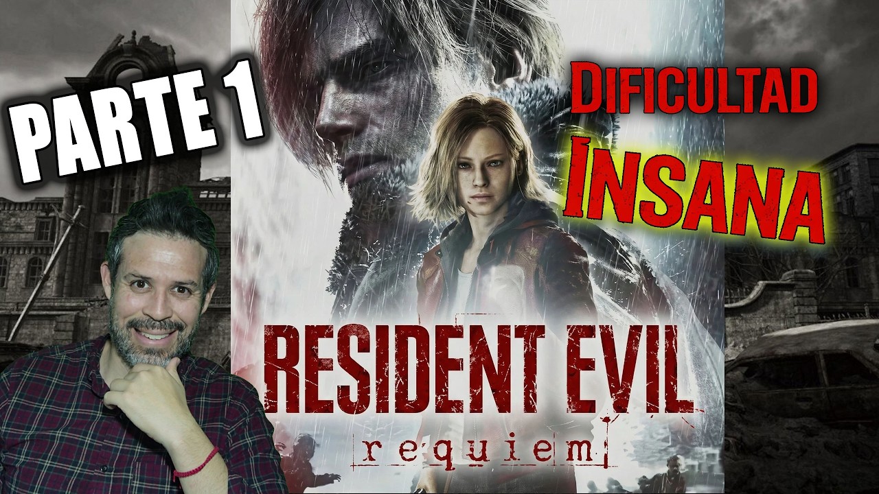 ¿Podré sobrevivir a la DIFICULTAD INSANA de RESIDENT EVIL REQUIEM? 😱 | PS5 PRO Audio Latino