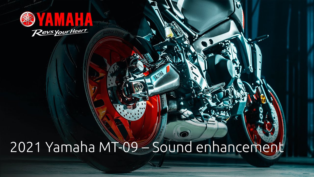 2021 Yamaha MT-09 – Sound enhancement