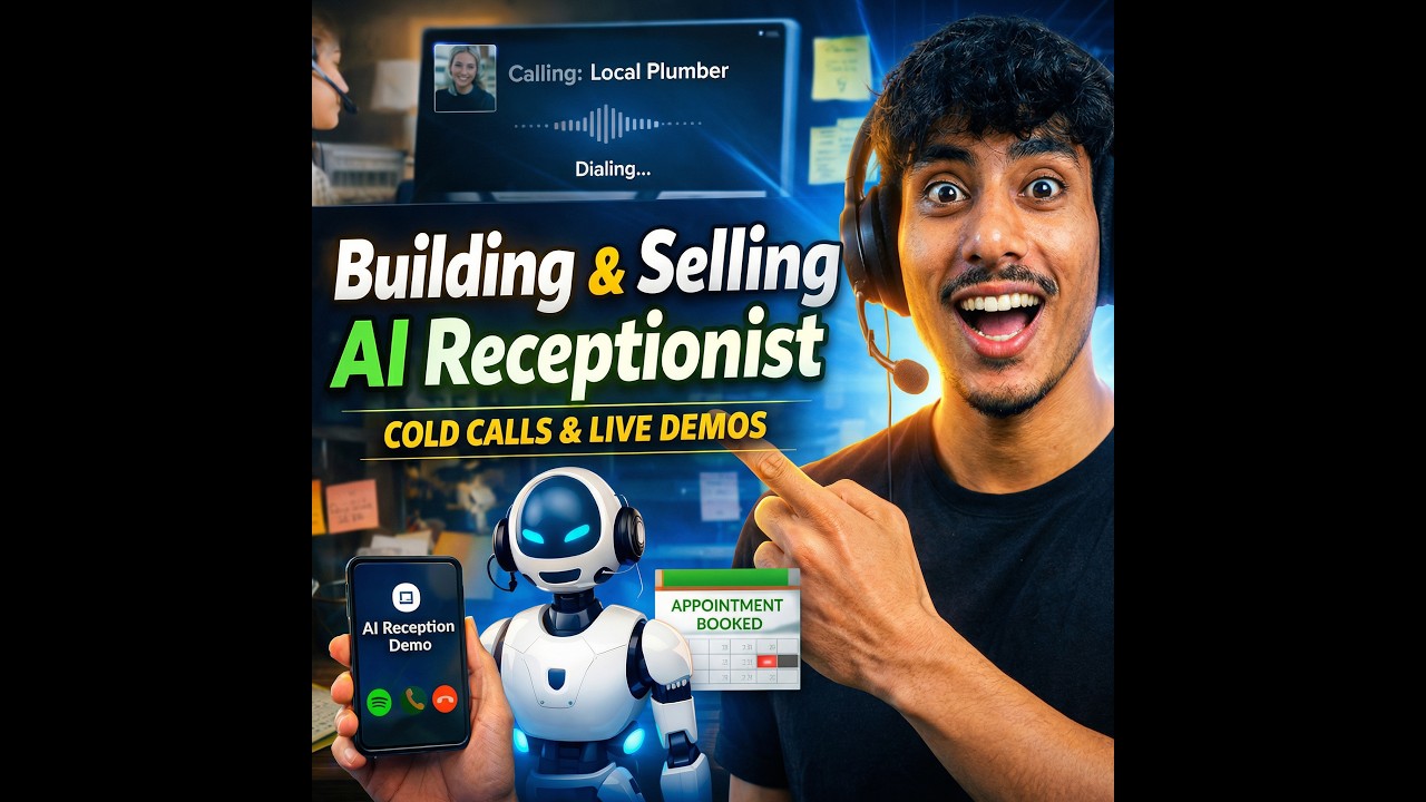 Creating an AI Receptionist in GoHighLevel + My Cold Call Plan