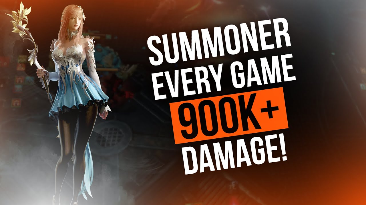 ⚔️ SUMMONER WITH THIS BUILD 900K+ DAMAGE EVERY GAME! - LOST ARK RONIN