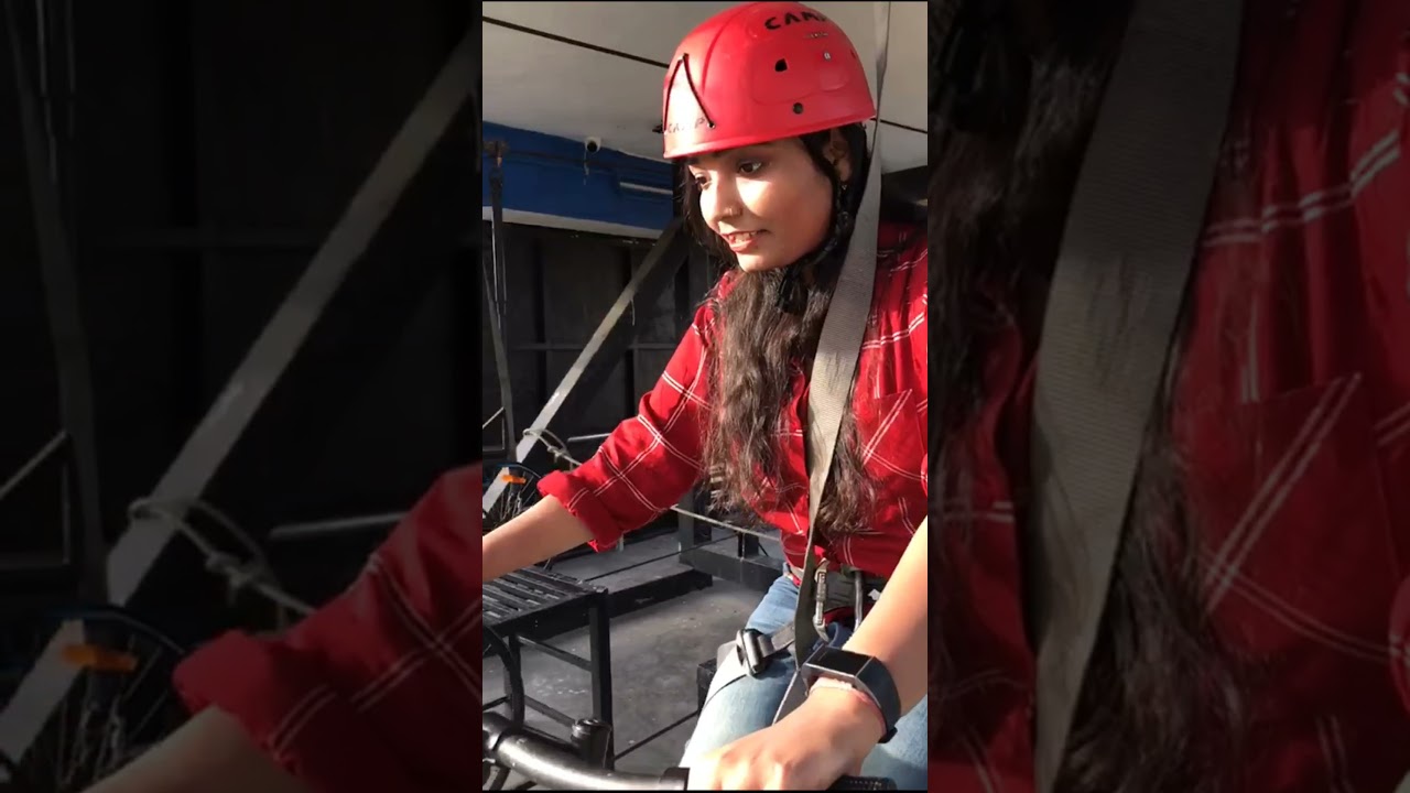 Adventure sports at Anandi magic world lucknow #short #youtubeshorts #adventure